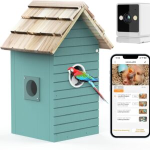 Smart Bird House,Bird Feeder With Camera - Ai Bird Species Identification