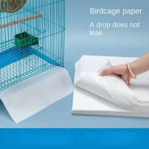 100PCS Disposable Bird Cage Pad Paper